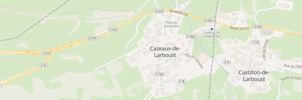 Plan du 5 Pas Peyroulet à Cazeaux-de-Larboust