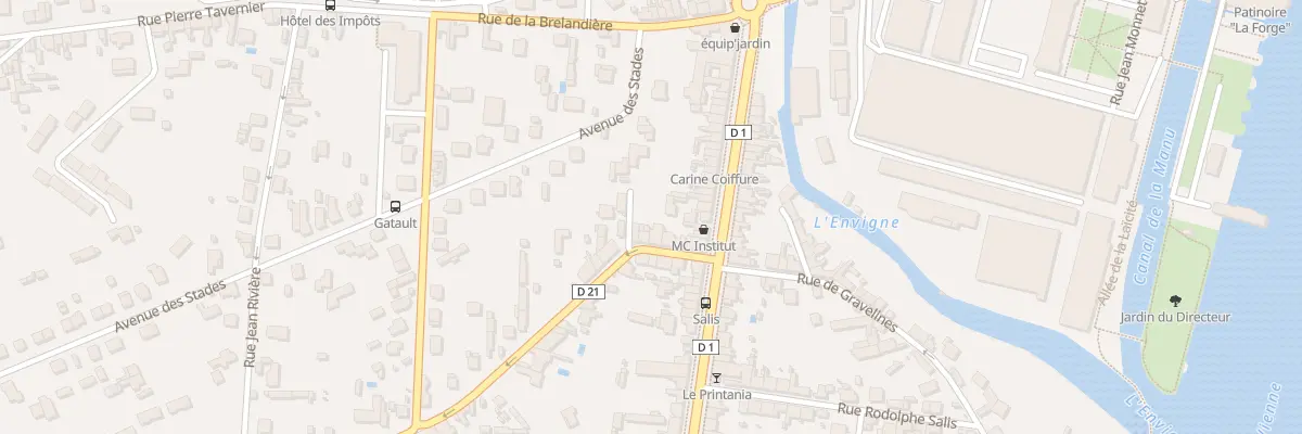Plan du 16 Rue de Colombiers à Châtellerault