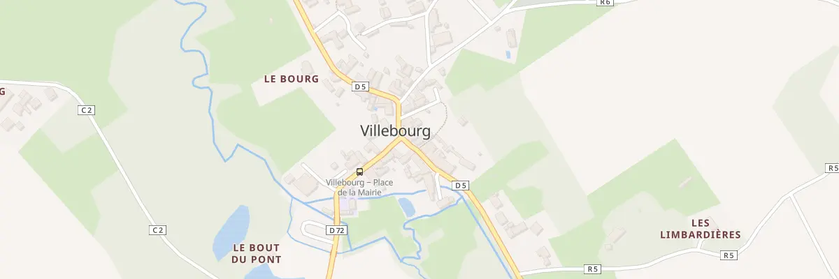 Plan du 22 Le Bourg à Villebourg