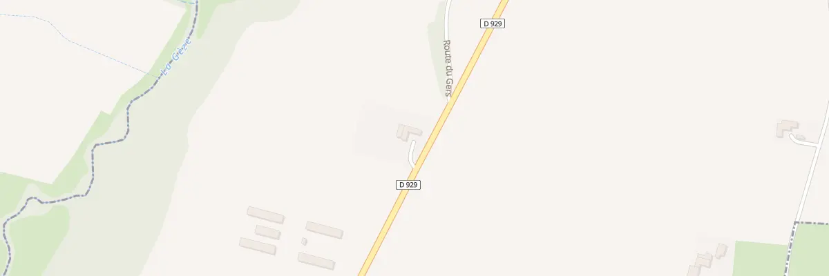 Plan du 29 Rte du Gers à Castelnau-Magnoac