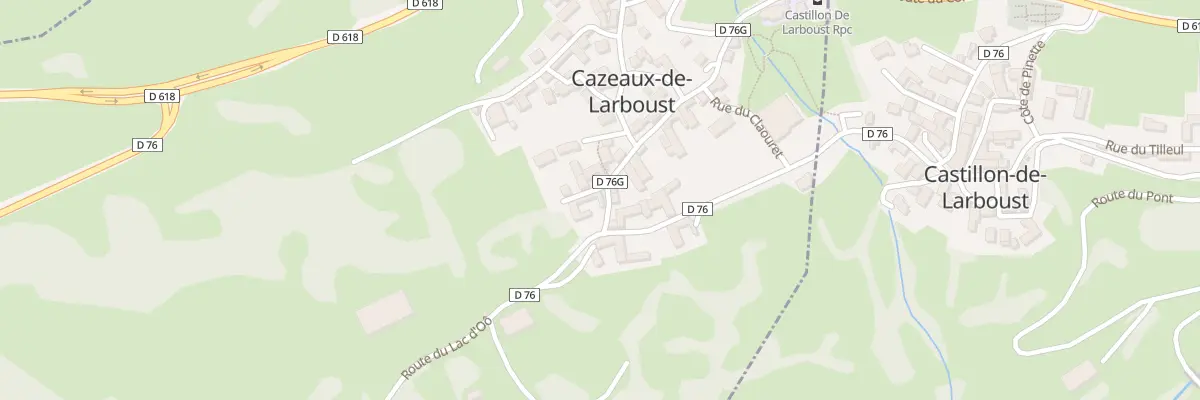 Plan du 1 Le Village à Cazeaux-de-Larboust