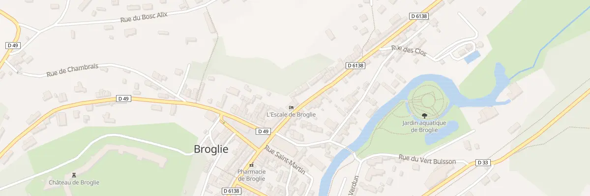 Plan du 7 Rue Augustin Fresnel à Broglie