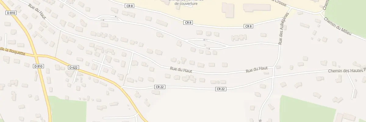 Plan du 585 Rue du Haut à Pont-Audemer