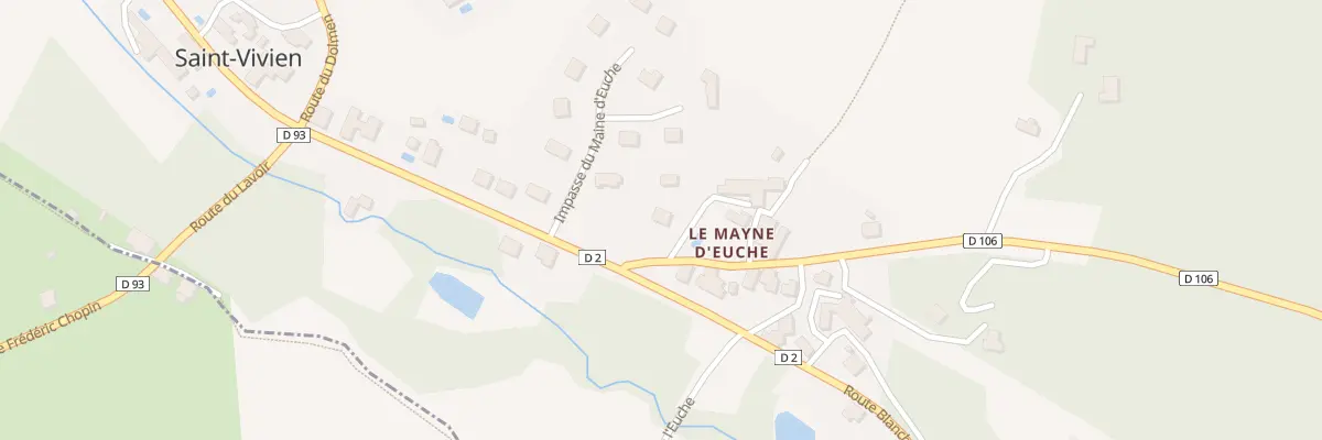 Plan du 1104 Le Mayne d’Euche Nord à Paussac-et-Saint-Vivien