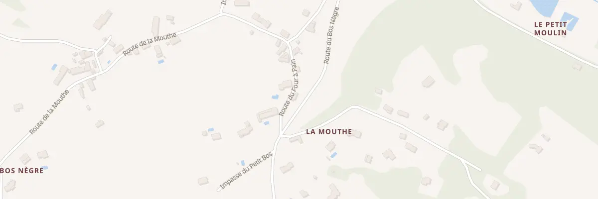 Plan du 89 Rte du Four a Pain à Queyssac