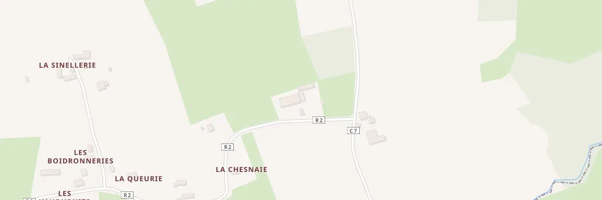 Plan du 5099 La Chesnaie à Saint-Pierre-du-Lorouër