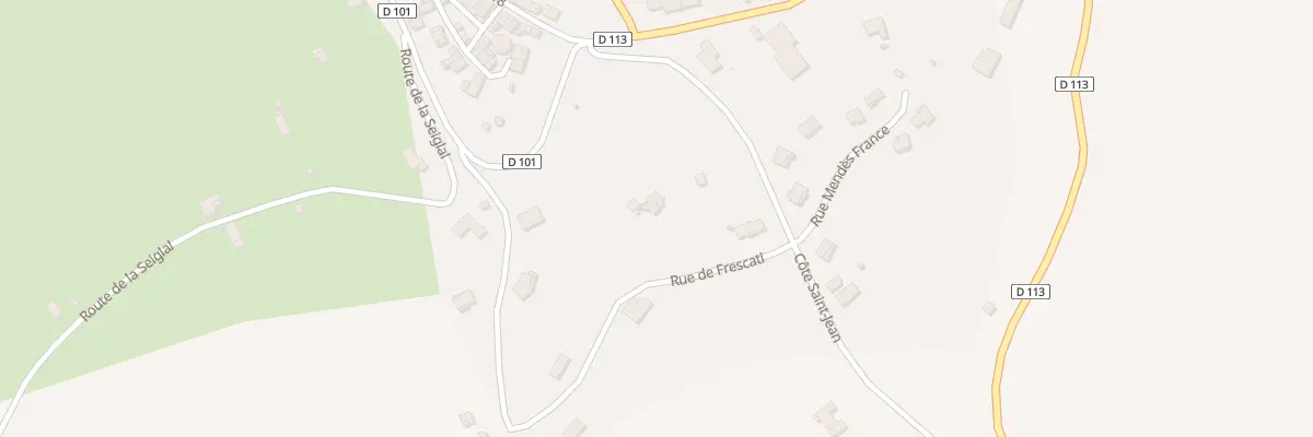 Plan du 391 Côte Saint Jean à Monclar