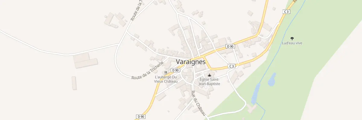 Plan du 51 Pl des Recettes à Varaignes