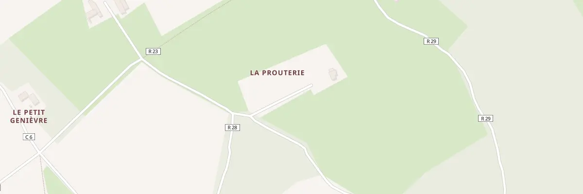Plan du 5282 La Prouterie à Saint-Georges-du-Rosay
