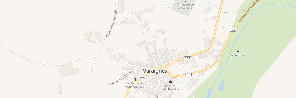 Plan du 71 Rue des Basques à Varaignes