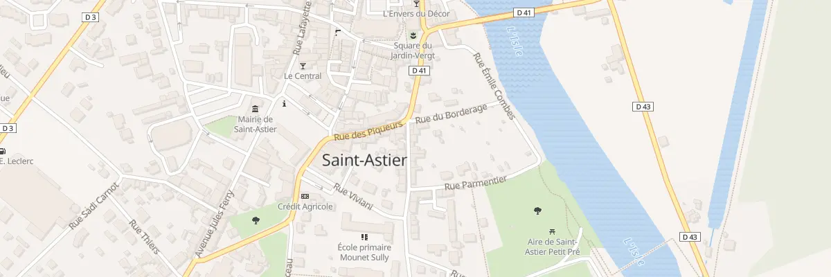 Plan du 3 Rue Lagrange Chancel à Saint-Astier