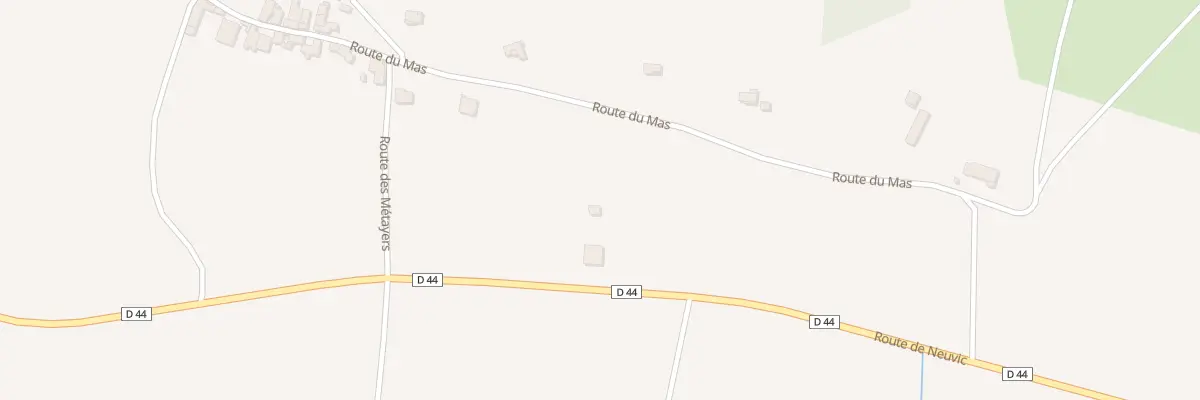 Plan du 1268 Rte de Neuvic à Grignols