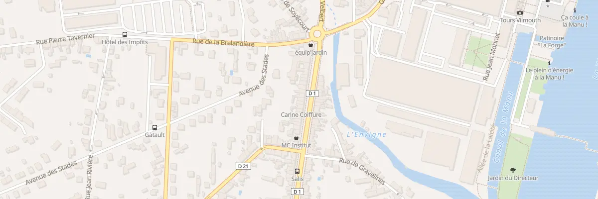 Plan du 137 Bd Estrees à Châtellerault