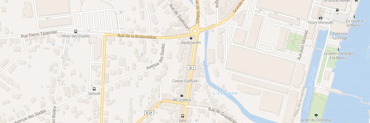 Plan du 145 Bd Estrees à Châtellerault