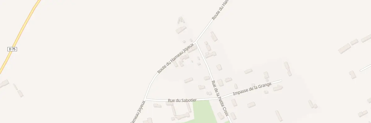 Plan du 7 Rte du Hameau Joyeux à Ypreville-Biville