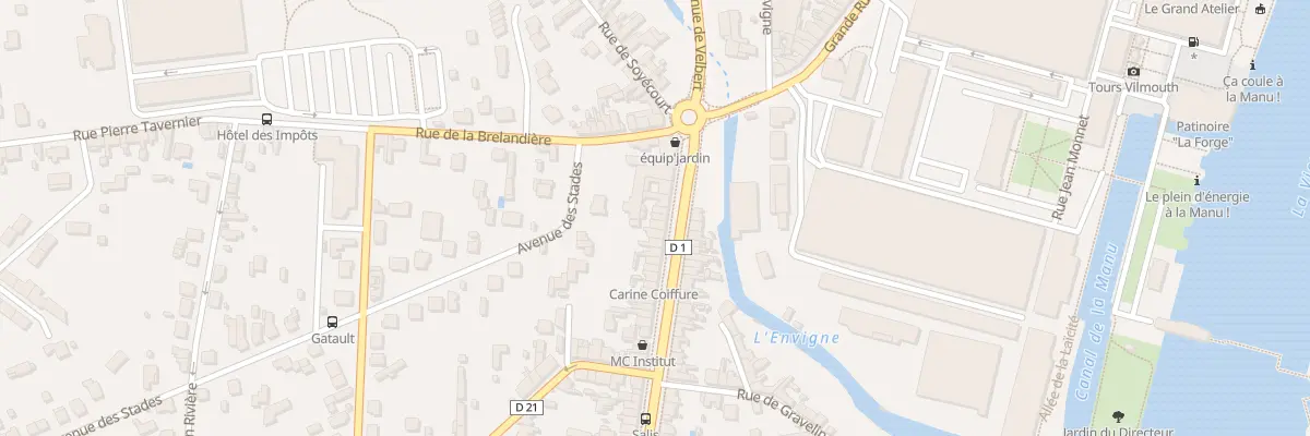 Plan du 147 Bd Estrees à Châtellerault