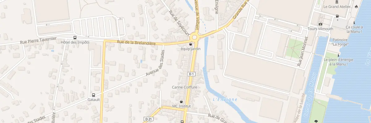 Plan du 151 Bd Estrees à Châtellerault