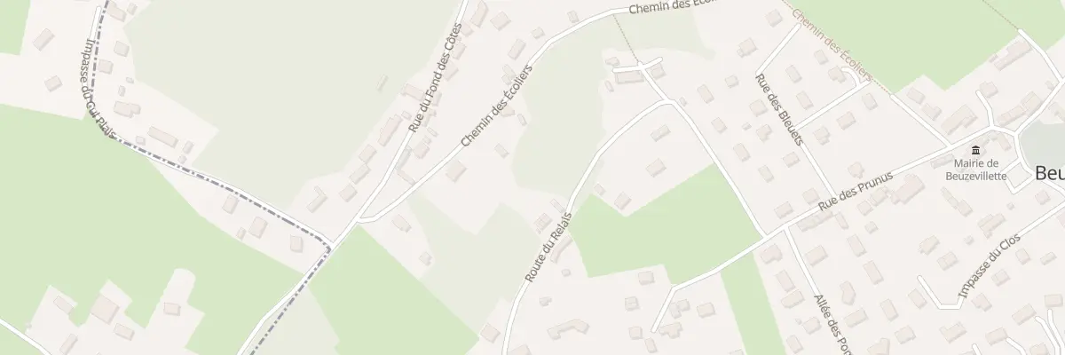 Plan du 523 Che des Ecoliers à Beuzevillette