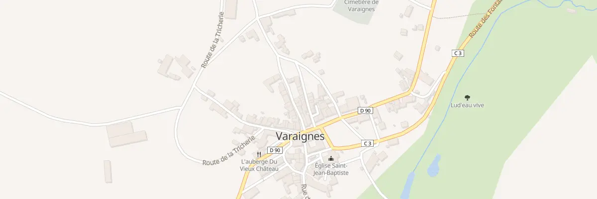 Plan du 31 Le Bourg à Varaignes