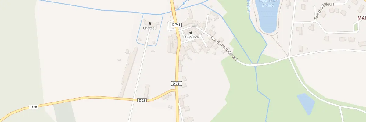 Plan du 3 Rue des Echoppes à Saint-Martin-l’Ars