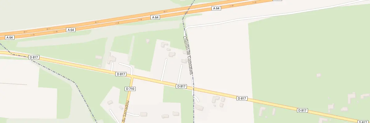 Plan du 9 Rte Rn 117 à Mazères-de-Neste