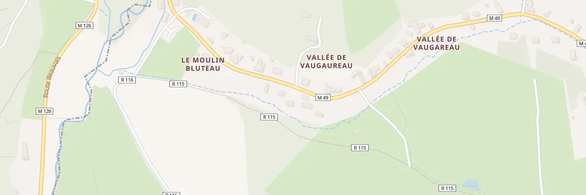 Plan du 10C Vallée de Vaugareau à Luynes