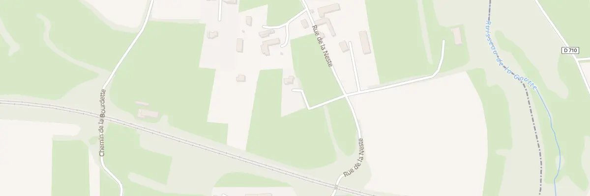 Plan du 40 Rue de la Neste à Saint-Paul
