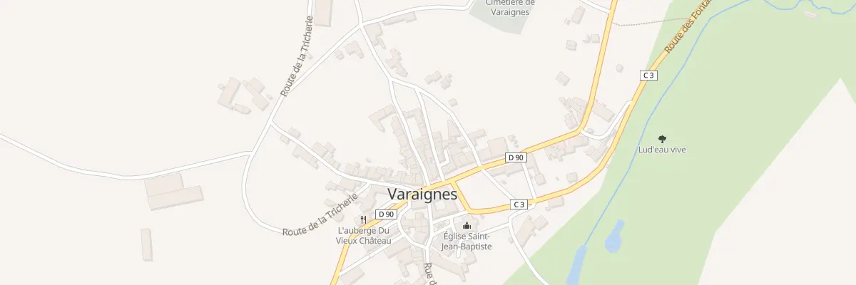 Plan du 5002 Rue de Bretagne à Varaignes