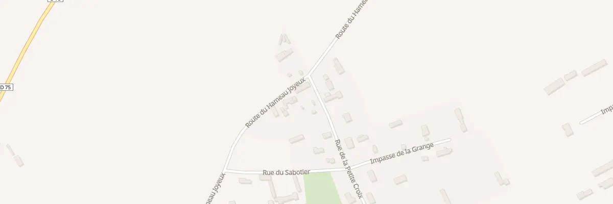 Plan du 5 Rte du Hameau Joyeux à Ypreville-Biville