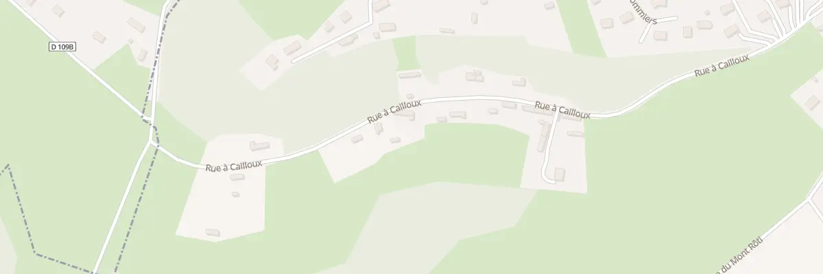 Plan du 613 Rue à Cailloux à Beuzevillette