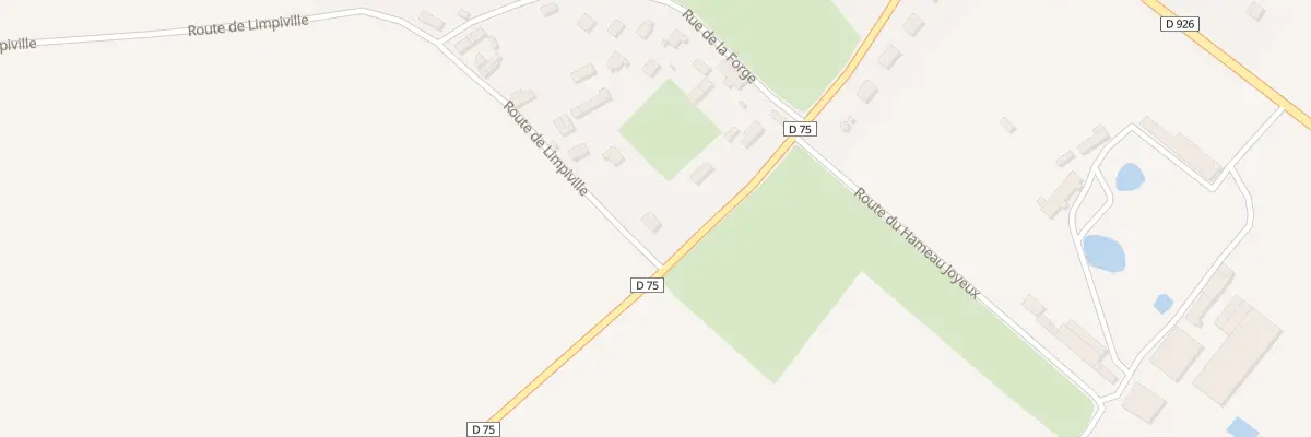 Plan du 2 Rte de Limpiville à Ypreville-Biville
