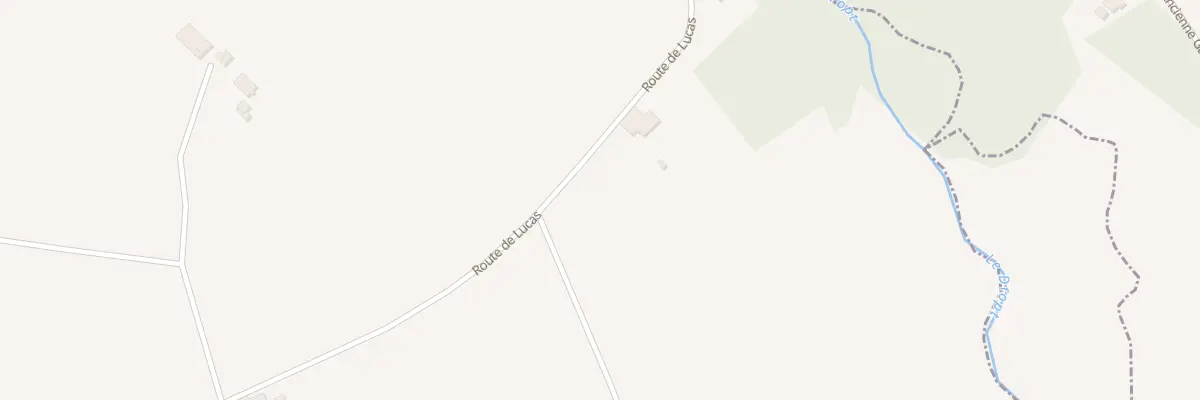 Plan du 1226 Rte de Lucas à Lalandusse