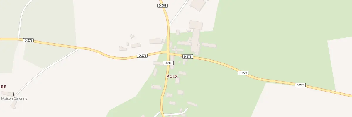 Plan du 2 Rte de Champs à Sainte-Céronne-lès-Mortagne