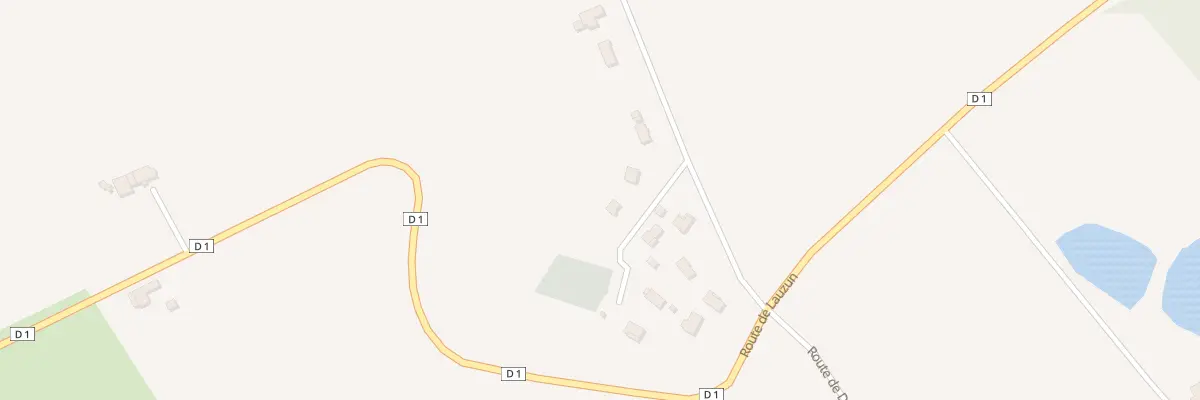 Plan du 2 Lot Montelato à Lalandusse
