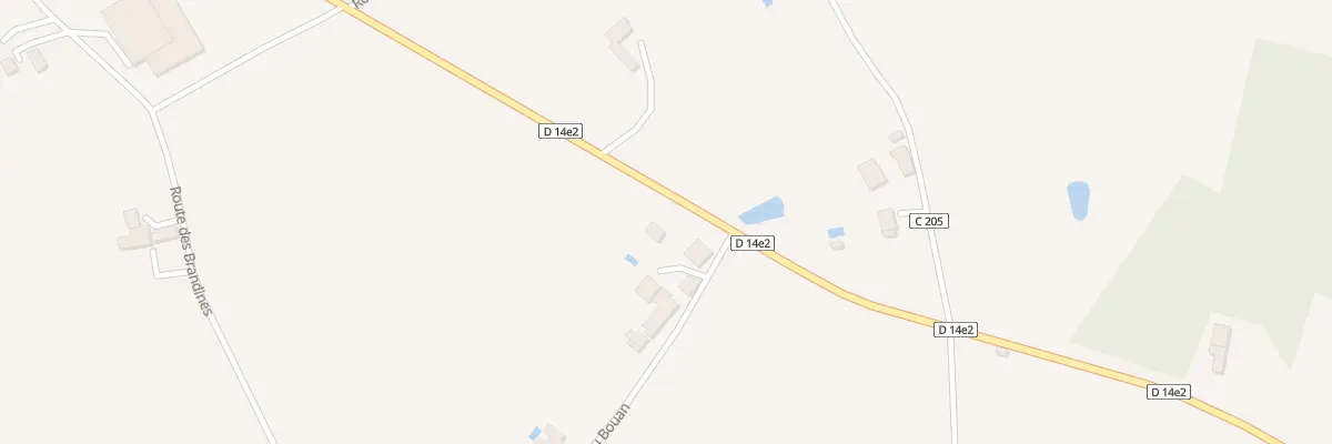 Plan du 134 Bouan à Saint-Nexans