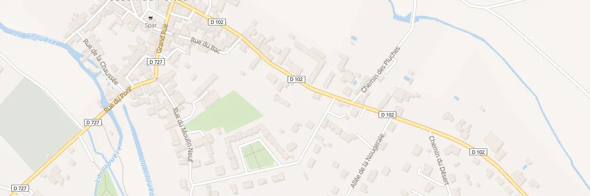 Plan du 24 Rue du Gen de Gaulle à Usson-du-Poitou
