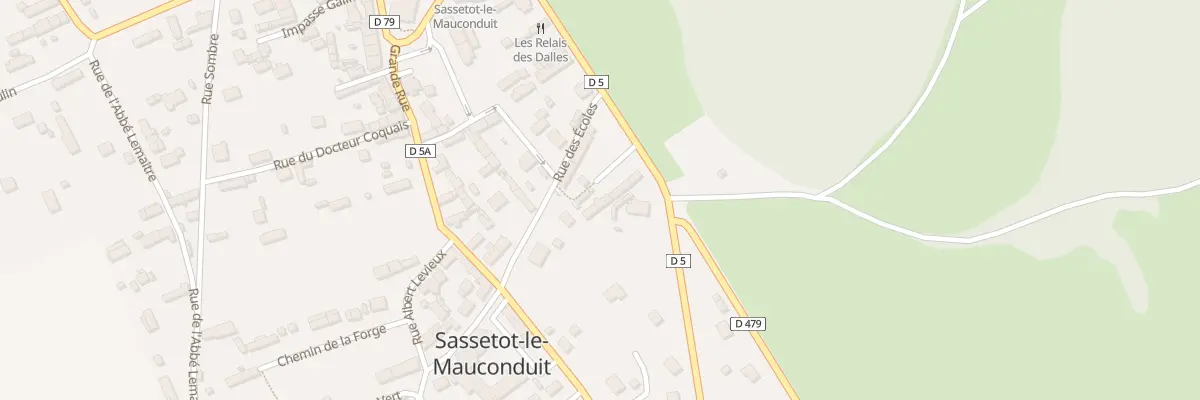 Plan du 5062 Le Village à Sassetot-le-Mauconduit