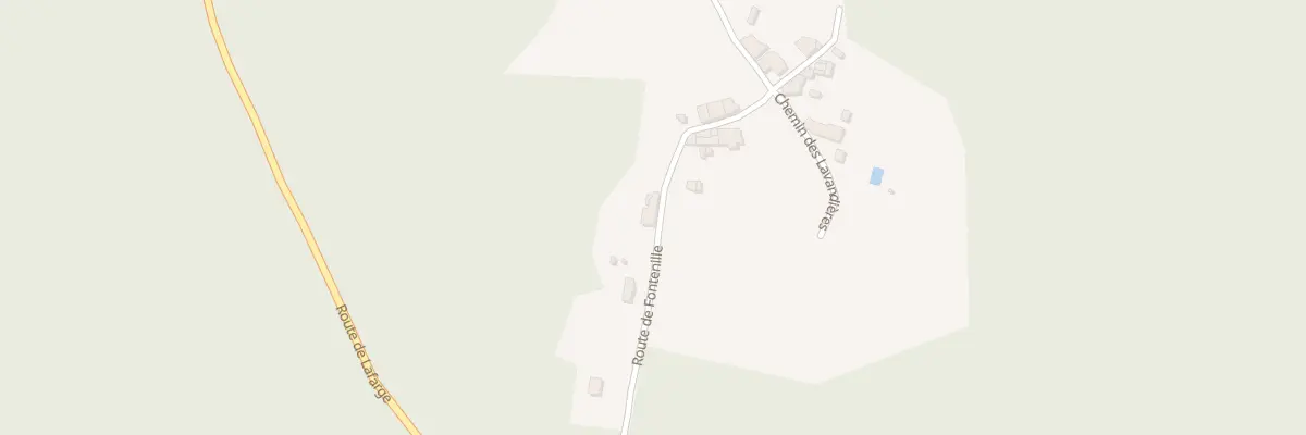 Plan du 345 Rte de Fontenille à Connezac