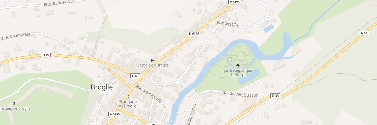 Plan du 5 Rue de Bougy à Broglie