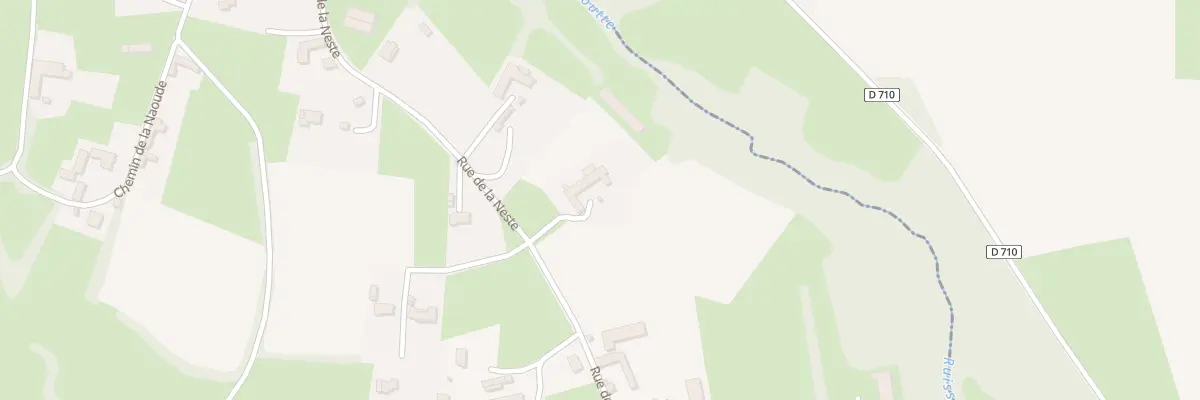 Plan du 23 Rue de la Neste à Mazères-de-Neste