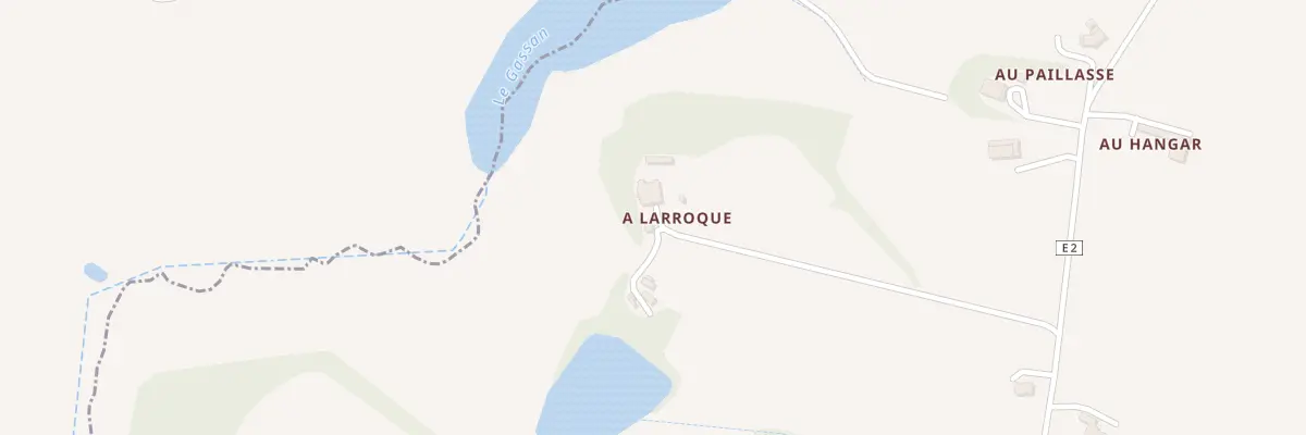 Plan du 5110 A Larroque à Terraube
