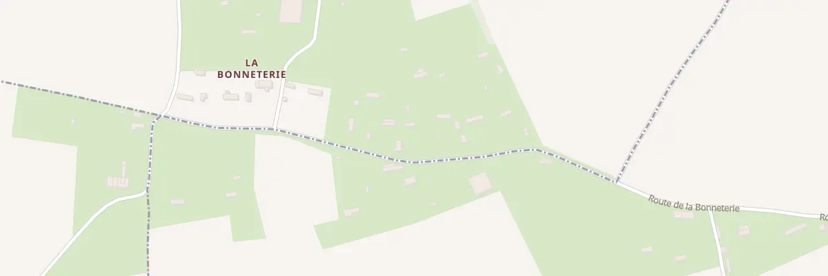 Plan du 36A La Bonneterie au Favril