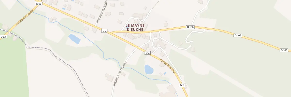 Plan du 115 Le Mayne d’Euche Sud à Paussac-et-Saint-Vivien