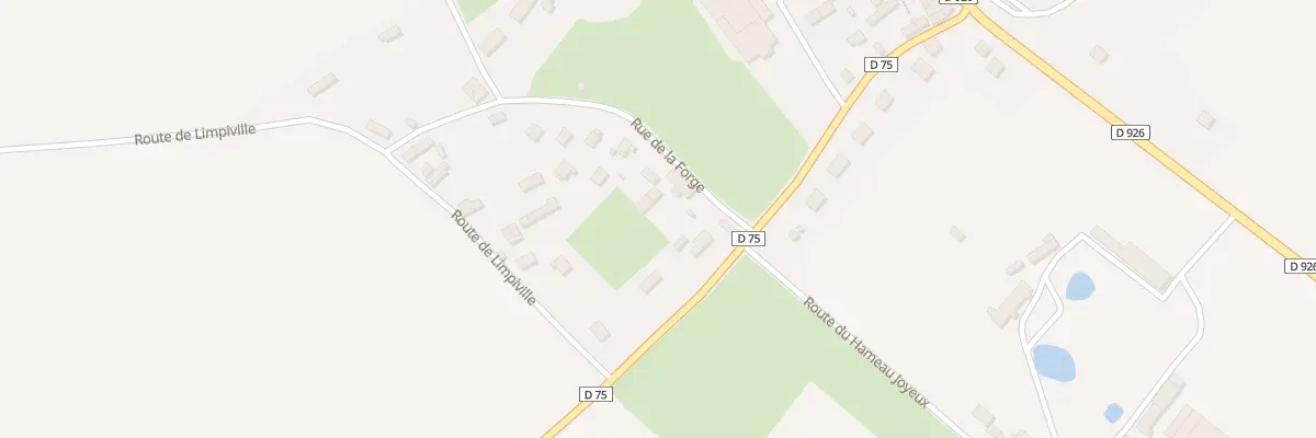 Plan du 1 Rue de la Forge à Ypreville-Biville