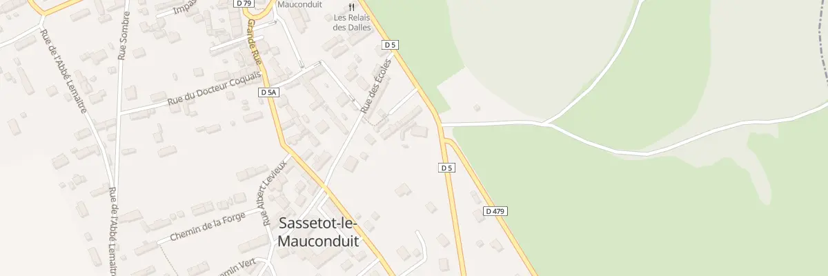 Plan du 12 Rue Elisabeth II d’Autriche à Sassetot-le-Mauconduit