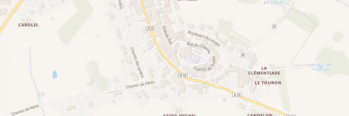 Plan du 276 Grande Rue à Laplume