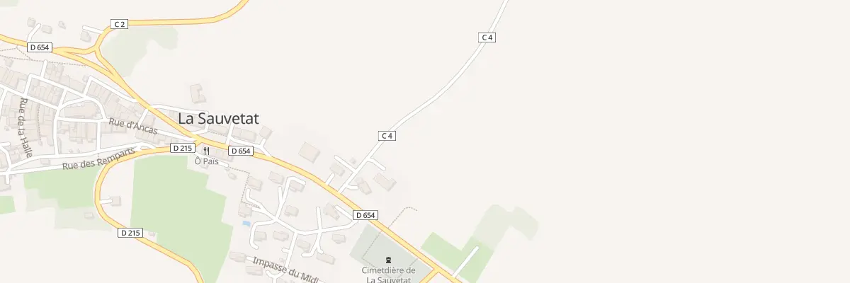 Plan du 3 Serilhac à La Sauvetat