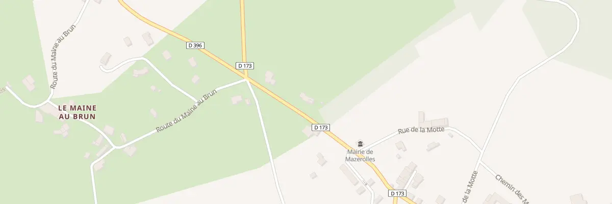 Plan du 5238 Les Vieux Bois à Mazerolles