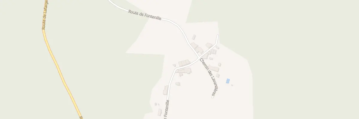 Plan du 417 Rte de Fontenille à Connezac