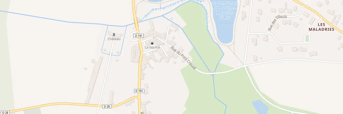 Plan du 5 Pl de la Forge à Saint-Martin-l’Ars